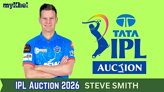 IPL Auction 2026: When will Steve Smith arrive for Bidding at Mini Auction Today?