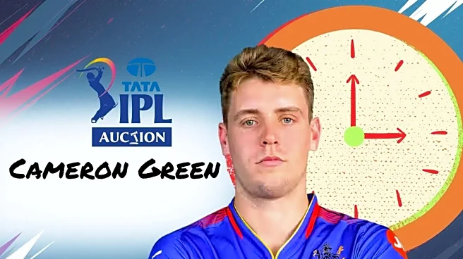 IPL 2026 Auction: When will Cameron Green arrive for bidding in Mini Auction Today?