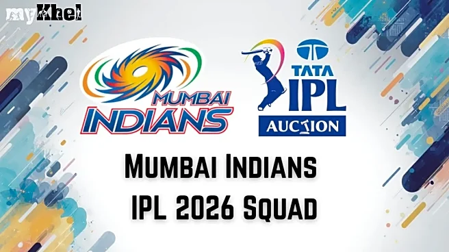 MI IPL 2026 Squad: Mumbai Indians Full List of Players, Auction Buys with Price