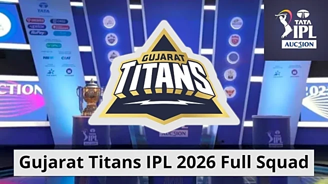 GT IPL 2026 Squad: Gujarat Titans Full List of Players, Auction Buys with Price