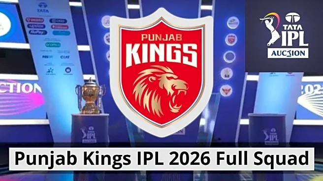 PBKS IPL 2026 Squad: Punjab Kings Full List of Players, Auction Buys with Price