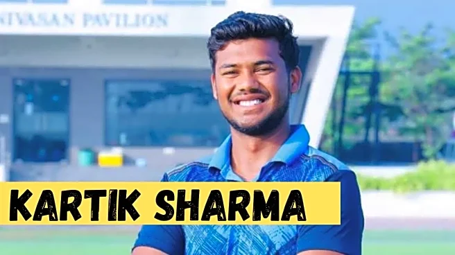 Who is Kartik Sharma? CSK's New Young Sensation sold for Rs 14.20 Crore
