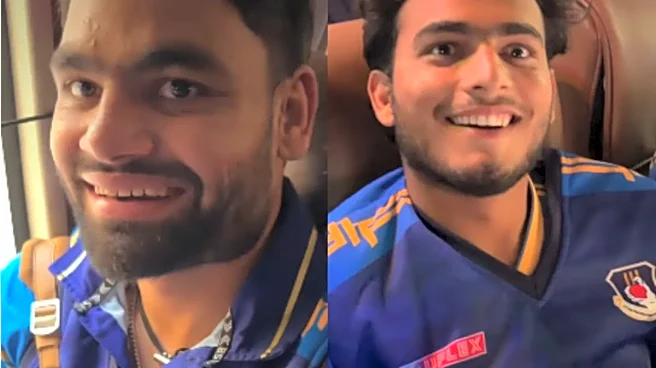 Maza Aa Raha Hai Bhaiya! Rinku Singh’s Reaction Goes Viral as Prashant Veer Lands Rs 14.20 Cr CSK Deal at IPL 2026 Auction: WATCH
