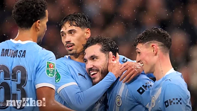 Rayan Cherki Shines As Guardiola Hails Talent After City Beat Brentford In EFL Cup