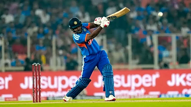 How has Sanju Samson performed in his 1st Match for India since move to CSK?