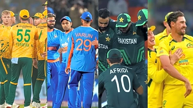 T20 World Cup 2026 Squads: India, Sri Lanka Name Teams - Full List of Squads Announced So Far
