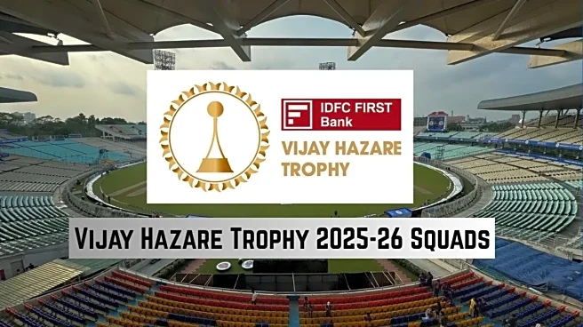 Vijay Hazare Trophy 2025-26 Squads: Full List of Players of All Teams Announced So Far