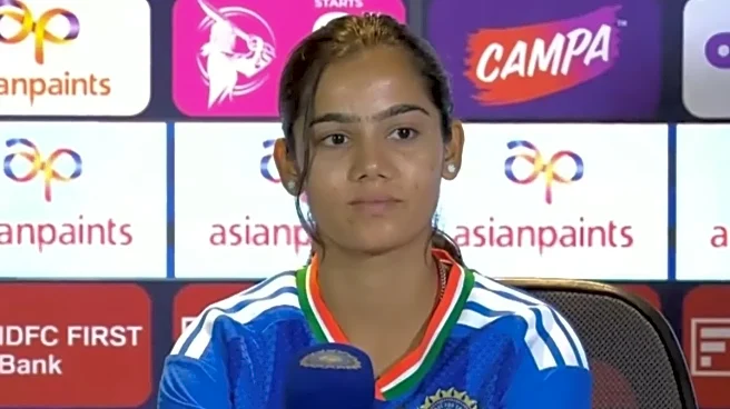 Who Is Vaishnavi Sharma? India’s Latest 20-Year-Old Spinner From Madhya Pradesh