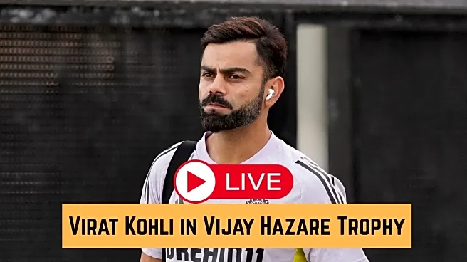 Virat Kohli Vijay Hazare Trophy Score LIVE Updates: Delhi in Control as Kohli scores Fifty