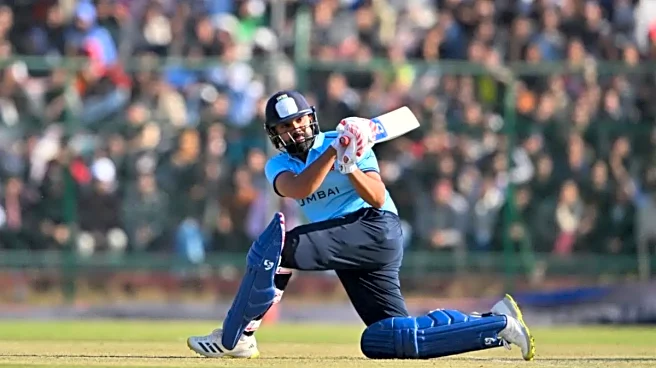 Rohit Sharma scores 150+ in List A Cricket after 2197 Days, creates Mayhem against Sikkim