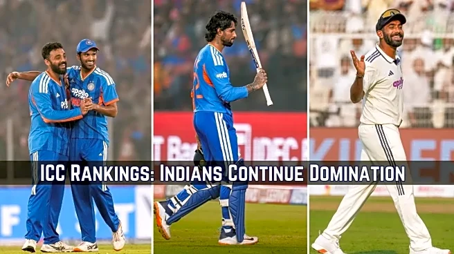 Tilak Varma, Varun Chakaravarthy Shine in Latest ICC T20I Rankings; Jasprit Bumrah Stays No.1 in Tests