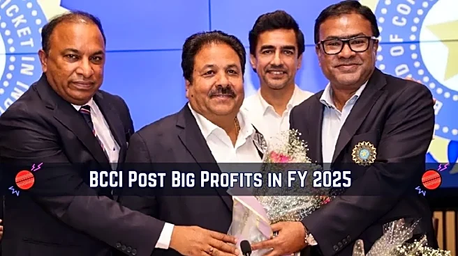 BCCI Posts ₹3,358 Crore Profit in FY25, Eyes ₹6,728 Crore Surplus in FY26 Despite Dream11 Exit