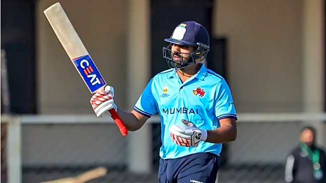 Rohit Sharma Breaks Own Record, Equals Warner With Stunning 155 in Vijay-Hazare-Trophy