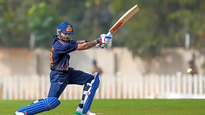 Virat Kohli Misses Century but Keeps Delhi Steady with Classy 77 In Vijay Hazare Trophy