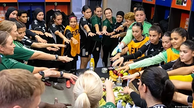 Afghan women footballers make statement on international stage