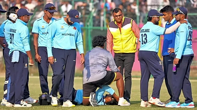 Vijay Hazare Trophy: Mumbai Batter Angkrish Raghuvanshi Hospitalised After On-Field Injury, Discharged