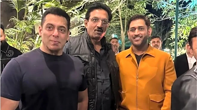 MS Dhoni Joins Salman Khan’s 60th Birthday Celebration at Panvel Farmhouse