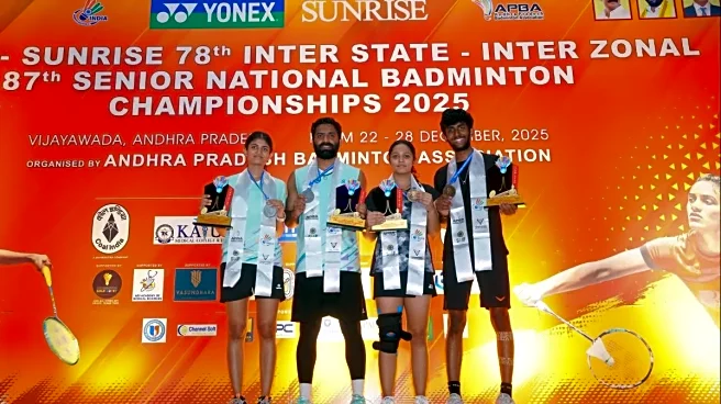 National Badminton Championship: Surya Charishma Stages Comeback to Clinch Women's Singles; Rithvik Edges Bharat for Men's Title