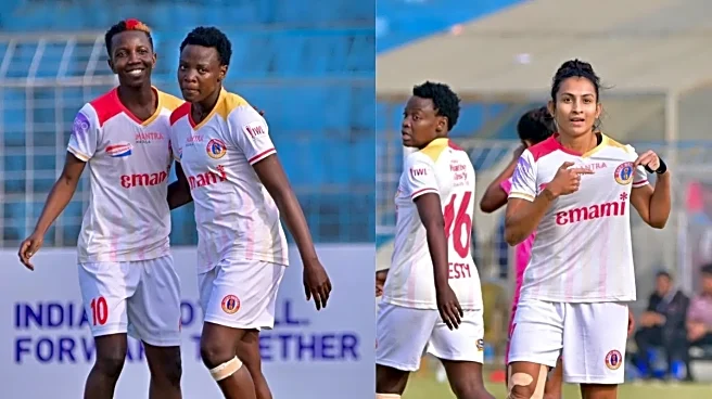 IWL 2025-26: Fazila Ikwaput nets Four, Soumya Guguloth hits Three as East Bengal decimate SESA FC 9-0