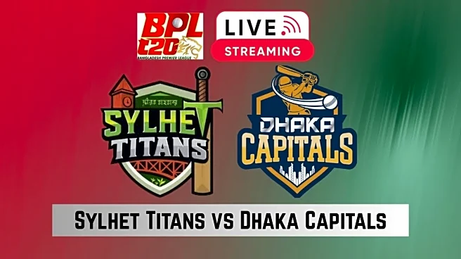 Sylhet Titans vs Dhaka Capitals Live Streaming: Where to Watch BPL 2025-26 Match 9 on TV and Online?