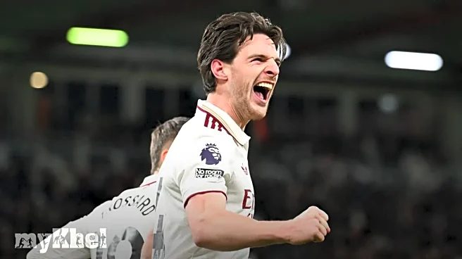 Arsenal Clinches 3-2 Victory Over Bournemouth As Declan Rice Nets Brace To Put Six-Point Gap Ahead