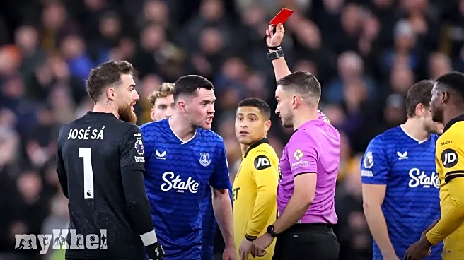 Red Cards Spark Moyes Outcry Over Keane And Grealish In Everton Vs Wolves