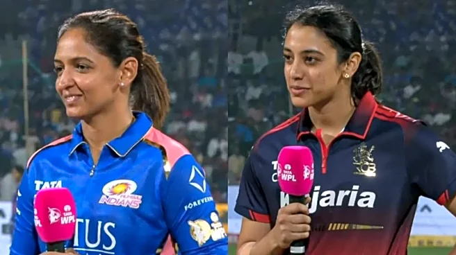 MI vs RCB WPL 2026 Live Streaming: Where to Watch Mumbai Indians vs Royal Challengers Bengaluru on TV and Online?