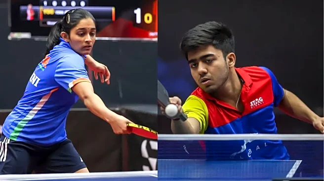 A Day of Upsets in WTT Feeder Vadodara 2026: Harmeet Desai, Yoo Yerin Exit as Hansini, Priyanuj, Shankhadip Rise