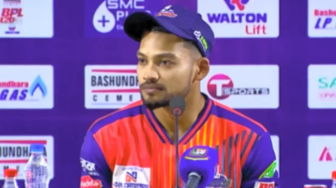 We Are Acting! Najmul Hossain Shanto Admits BCCI-BCB Row Affecting Team Mentally