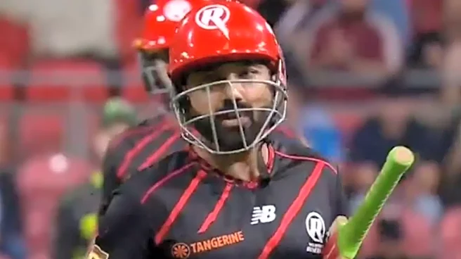 Humiliation For Pakistan & Mohammad Rizwan! BBL Team Retires Out PAK Star For 'Slow' Knock: WATCH Viral Video