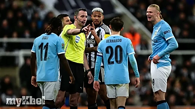 Var Controversy Overshadows Manchester City's 2-0 EFL Cup Win Over Newcastle United