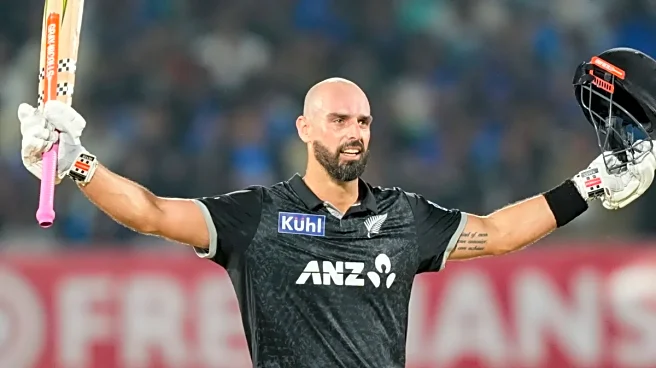 IND vs NZ 2nd ODI: Daryl Mitchell's 131*, 87 from Will Young help Kiwis level series in Rajkot; KL Rahul ton in vain