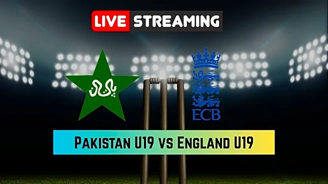 PAK U19 vs ENG U19 Live Streaming: Where to Watch Pakistan vs England Match 4 in ICC U19 World Cup?