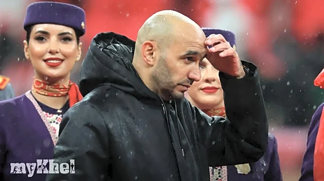 Morocco Boss Regragui Laments Disappointing Image Of African Football After AFCON Final Defeat