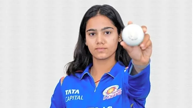 Mumbai Indians Rope In Vaishnavi Sharma After G Kamalini Ruled Out of WPL 2026