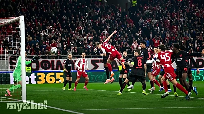 Olympiacos Beat Bayer Leverkusen 2-0 To Enter Playoff Contention In Champions League