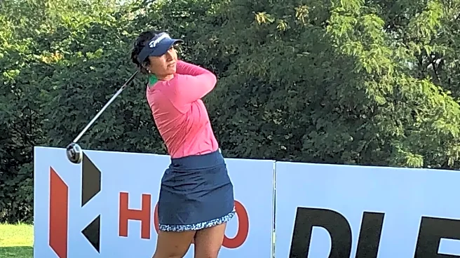 Golf: Ridhima Dilawari Leads Hero WPGT Round One In Ahmedabad As Sneha Singh Trails By One