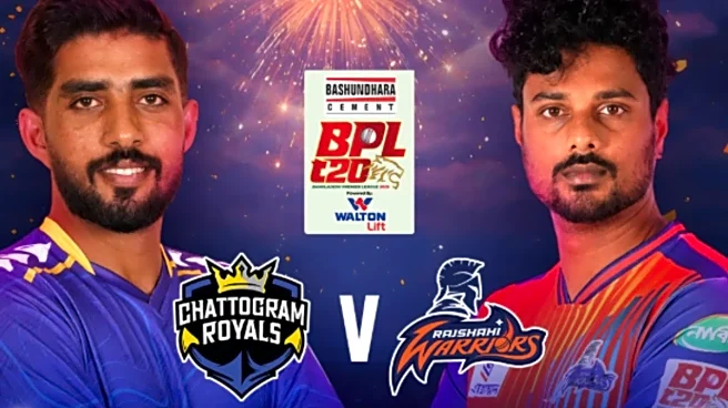 BPL 2026 Final Live Streaming: Where to Watch Chattogram Royals vs Rajshahi Warriors in India, UK, USA?