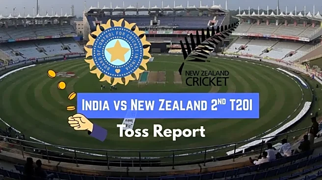 IND vs NZ 2nd T20I Toss Result: India Win the Toss and Bowl ; Two Changes for Hosts, Three for Kiwis