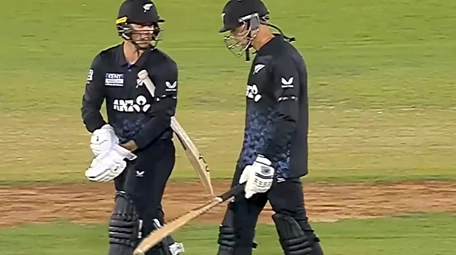 IND vs NZ: Why are New Zealand players wearing Black Armbands Today?