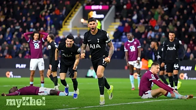 Romero Strikes Late To Rescue Tottenham In 2-2 Draw At Burnley