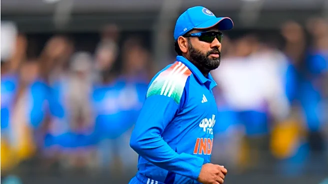 Rohit Sharma Honoured With Padma Shri for Outstanding Contribution to Indian Cricket