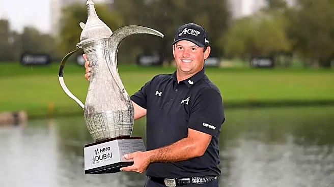 Patrick Reed plays even par final but still wins Hero Dubai Desert Classic by four shots