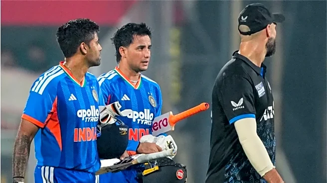 IND vs NZ: India Rewrite T20I Records with Lightning Chase, Only 2nd Team In The World To Achieve Huge Feat