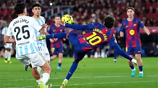 Lamine Yamal's Acrobatic Wonder Goal Powers Barcelona Back to LaLiga Summit: WATCH