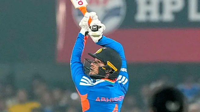 IND vs NZ 4th T20I: Abhishek Sharma, Suryakumar Yadav Depart Cheaply as India Rocked Early in Pursuit of 216