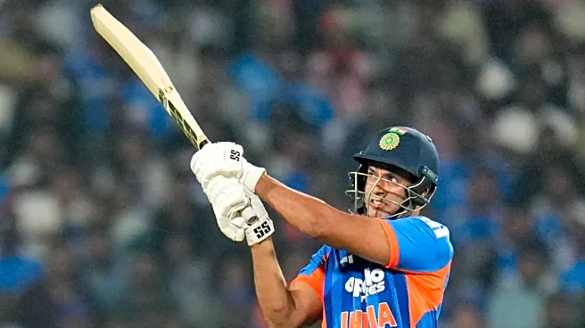 Shivam Dube Blasts 15-Ball Fifty in Vizag; Falls for 65 After Record-Breaking Blitz