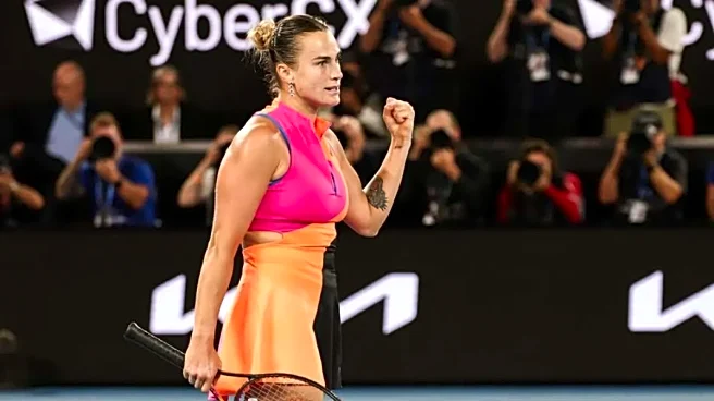 Australian Open: Sabalenka soars past Svitolina and into fourth straight final