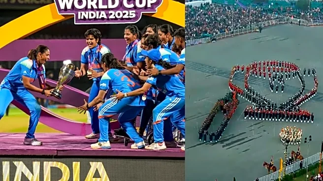 Beating Retreat 2026: Armed Forces Honour Indian Women’s World Cup Champions with Grand Tribute - Watch