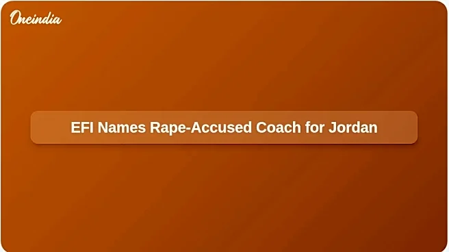 EFI Under Scrutiny as Rape-Accused Tarsem Singh Warraich Named Coach for Jordan Qualifiers